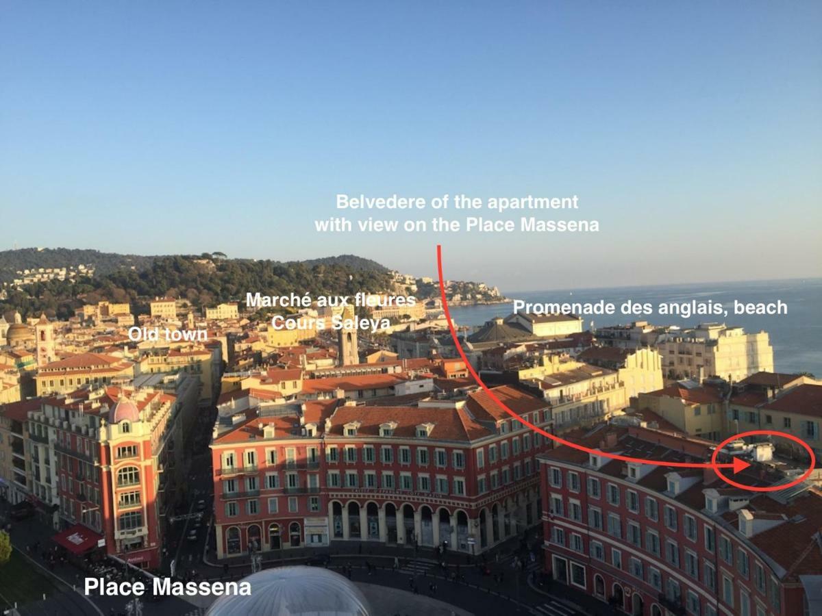 Apartment On Place Massena Nice Bagian luar foto
